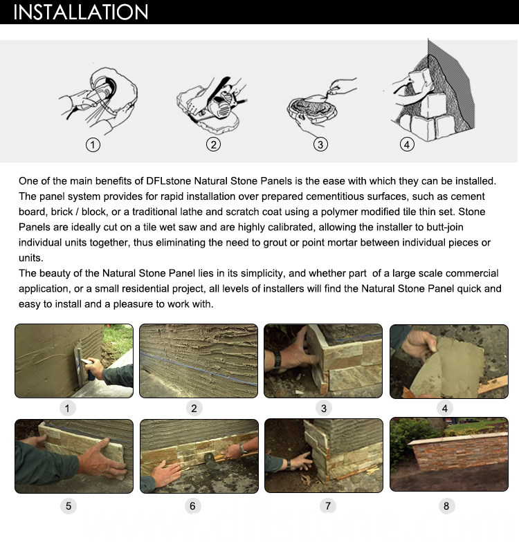 china ledgestones supplier