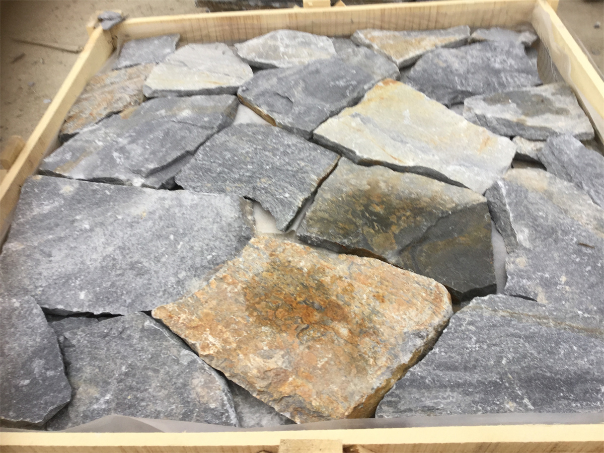 china grey slate effect tiles supplier
