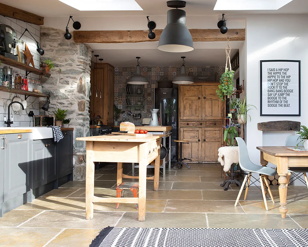 flagstone crazy paving